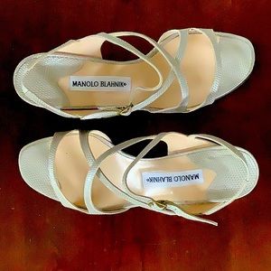 Manolo Blahnik strap sandals